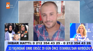 Müge Anlı Emre Ersöz kimdir, Emre Ersöz bulundu mu ? Müge Anlı Emre Ersöz olayı nedir, ne oldu?