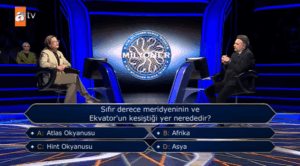 Sıfır derece meridyeninin ve Ekvator’un kesiştiği yer nerededir?